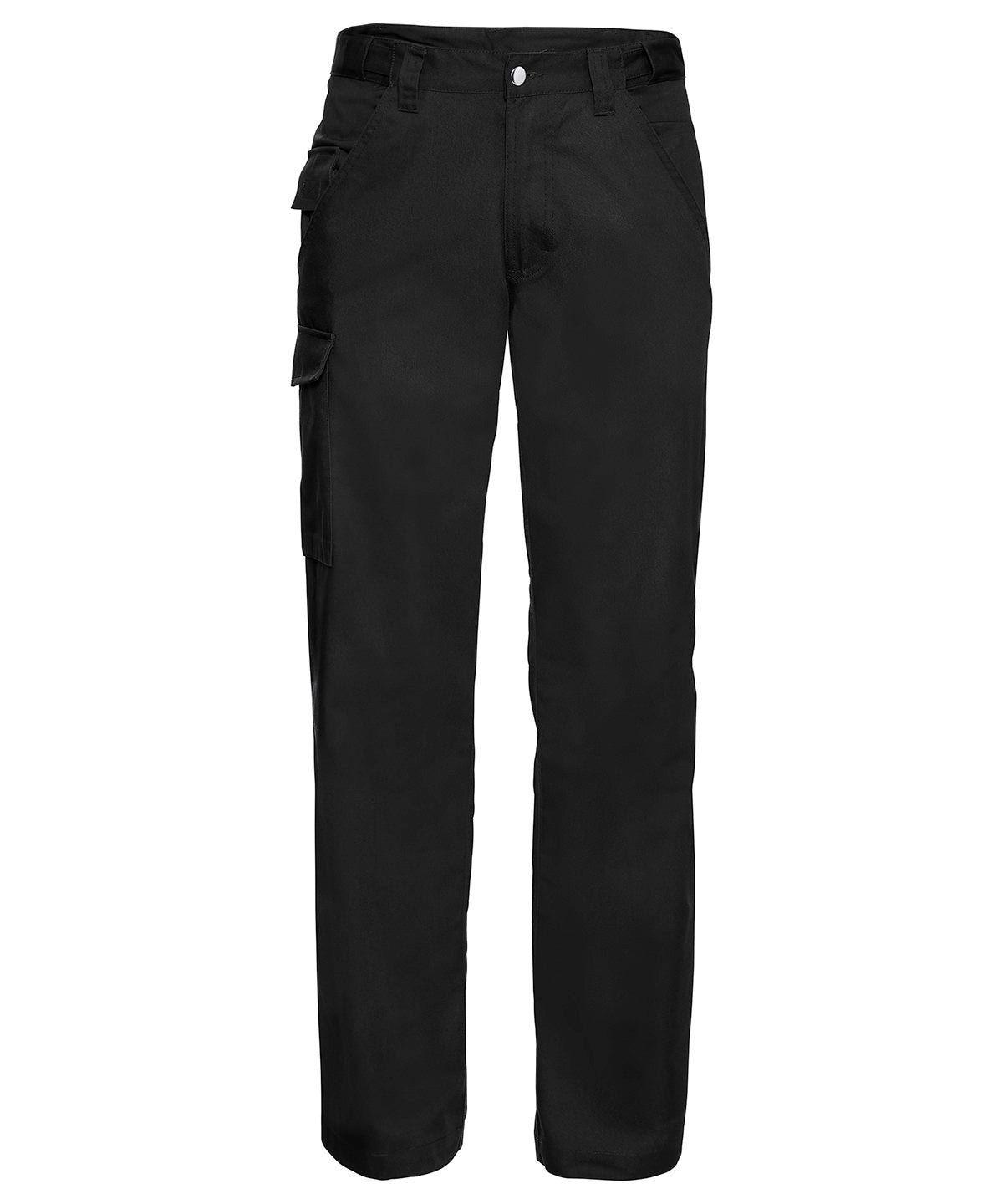 Pantalones de trabajo de sarga de polialgodn | Negro