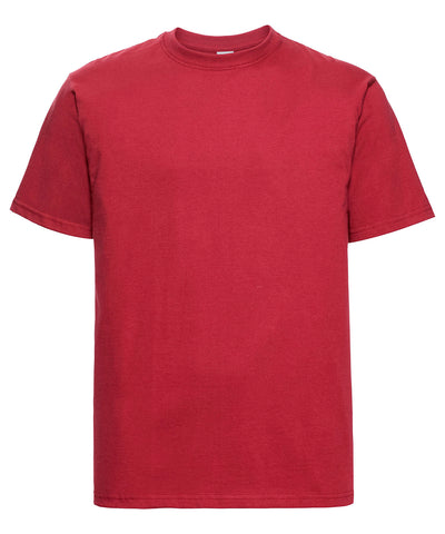 Camiseta clsica de peso pesado de algodn ringspun | Rojo Clsico