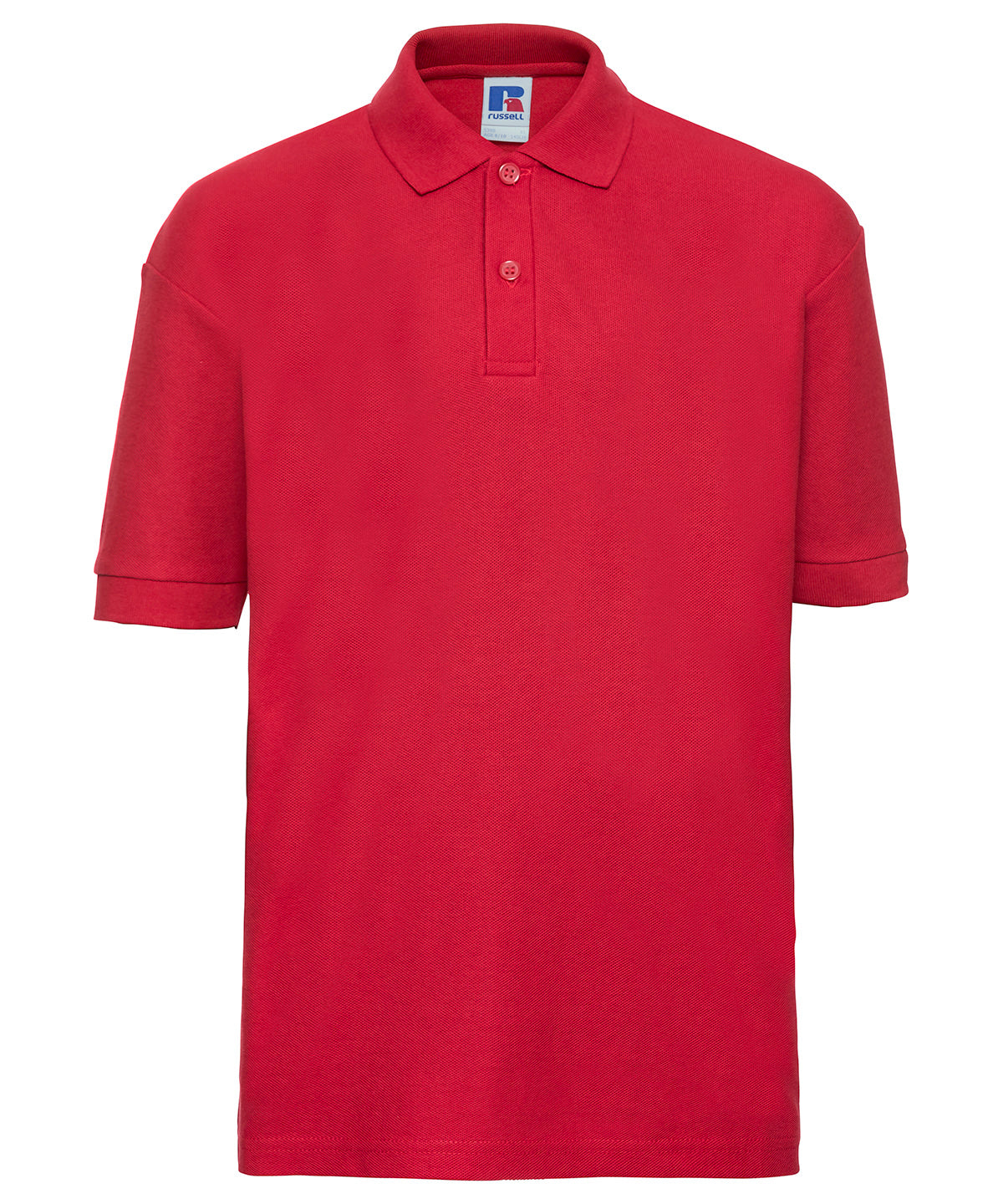 Camiseta polo para nios | Rojo Brillante
