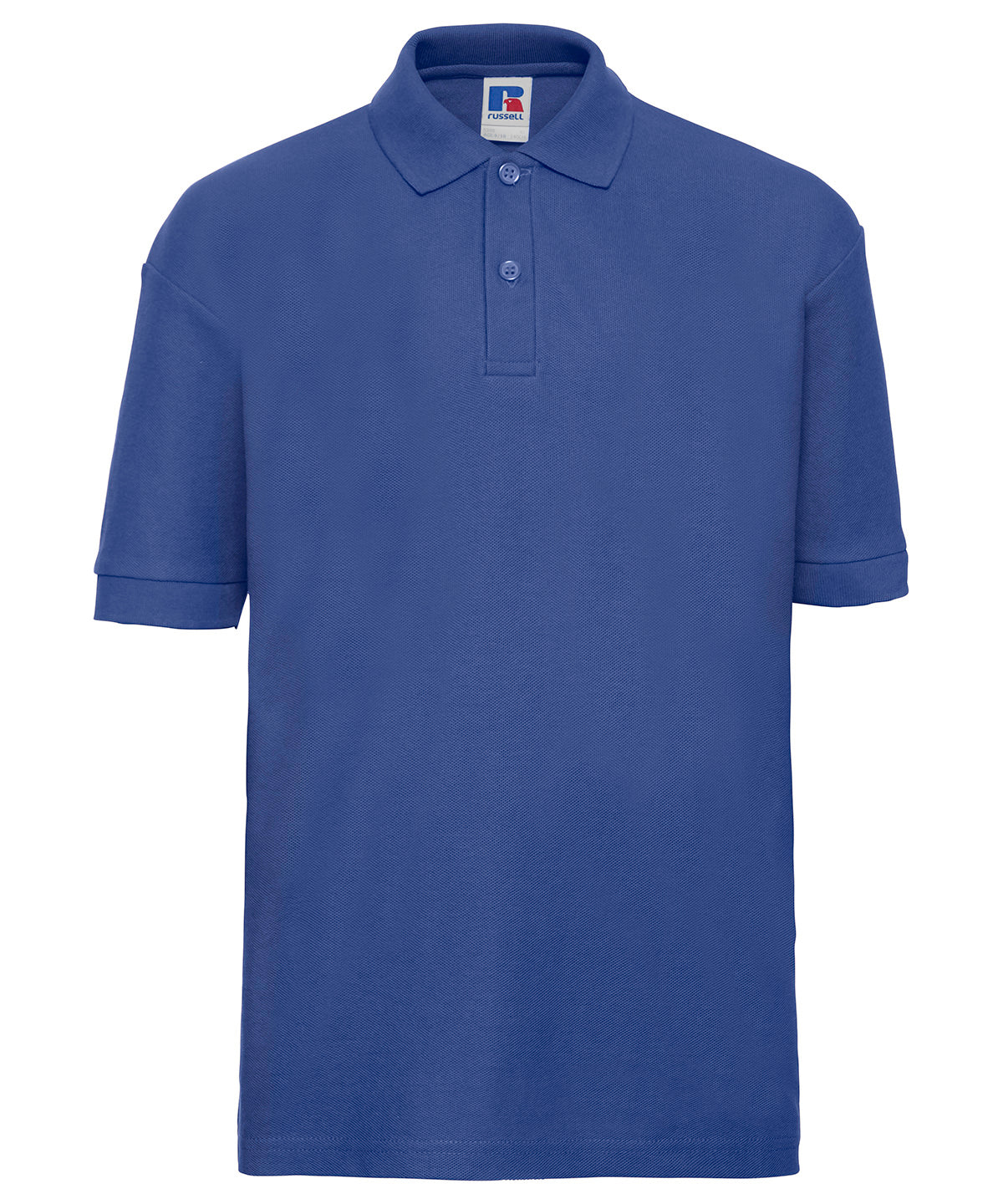 Camiseta polo para nios | Azul Real Brillante