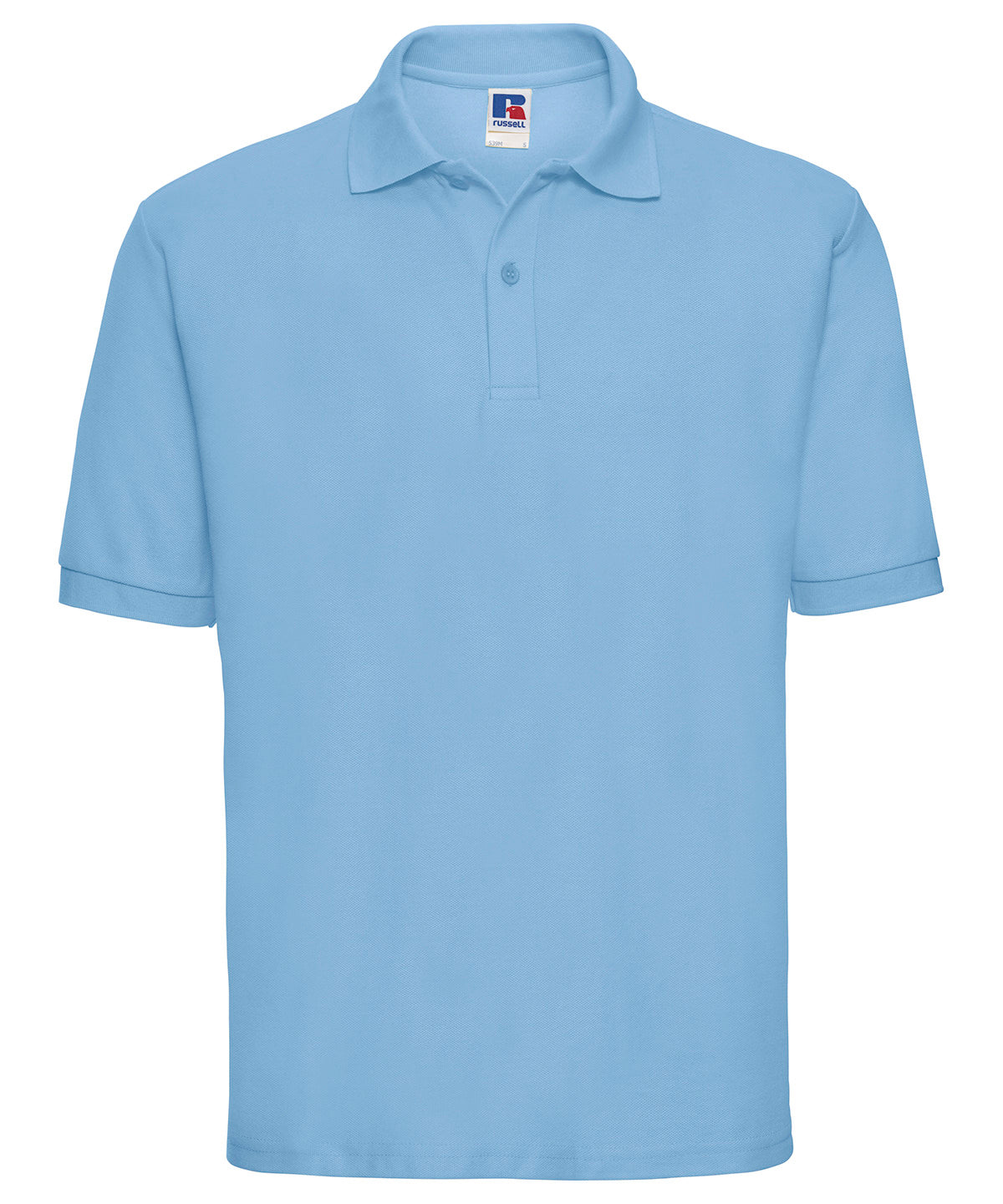 Polo clsico de polialgodn | Cielo