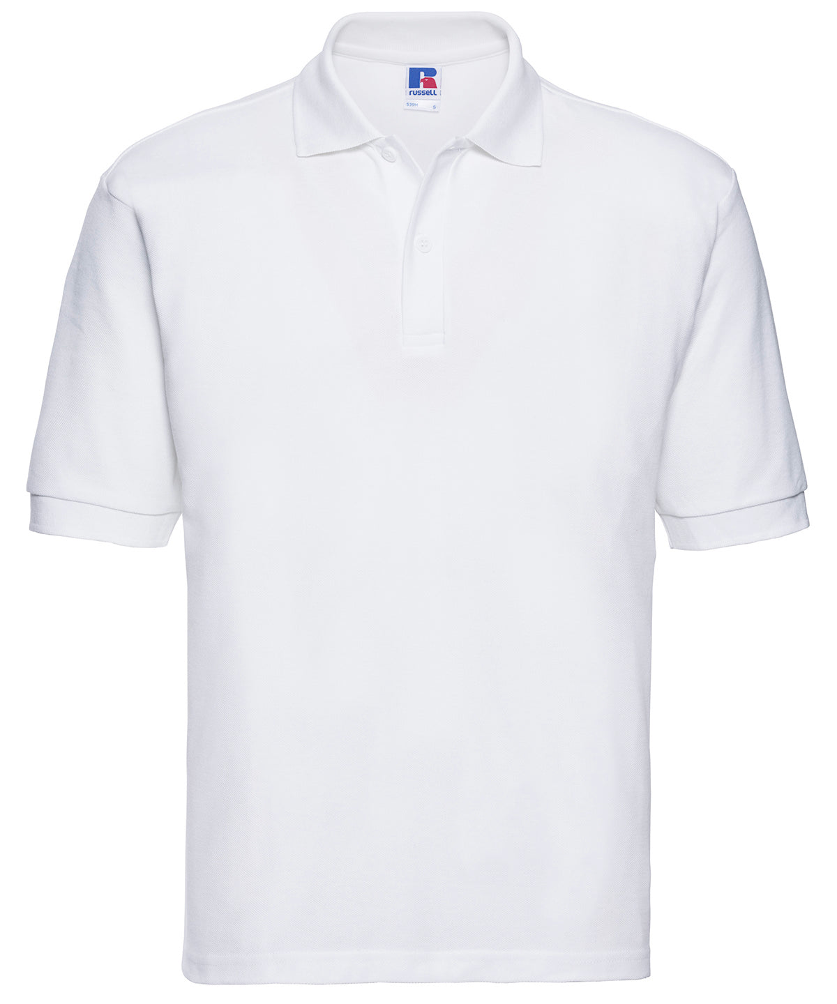 Polo clsico de polialgodn | Blanco - Marfil Brillante