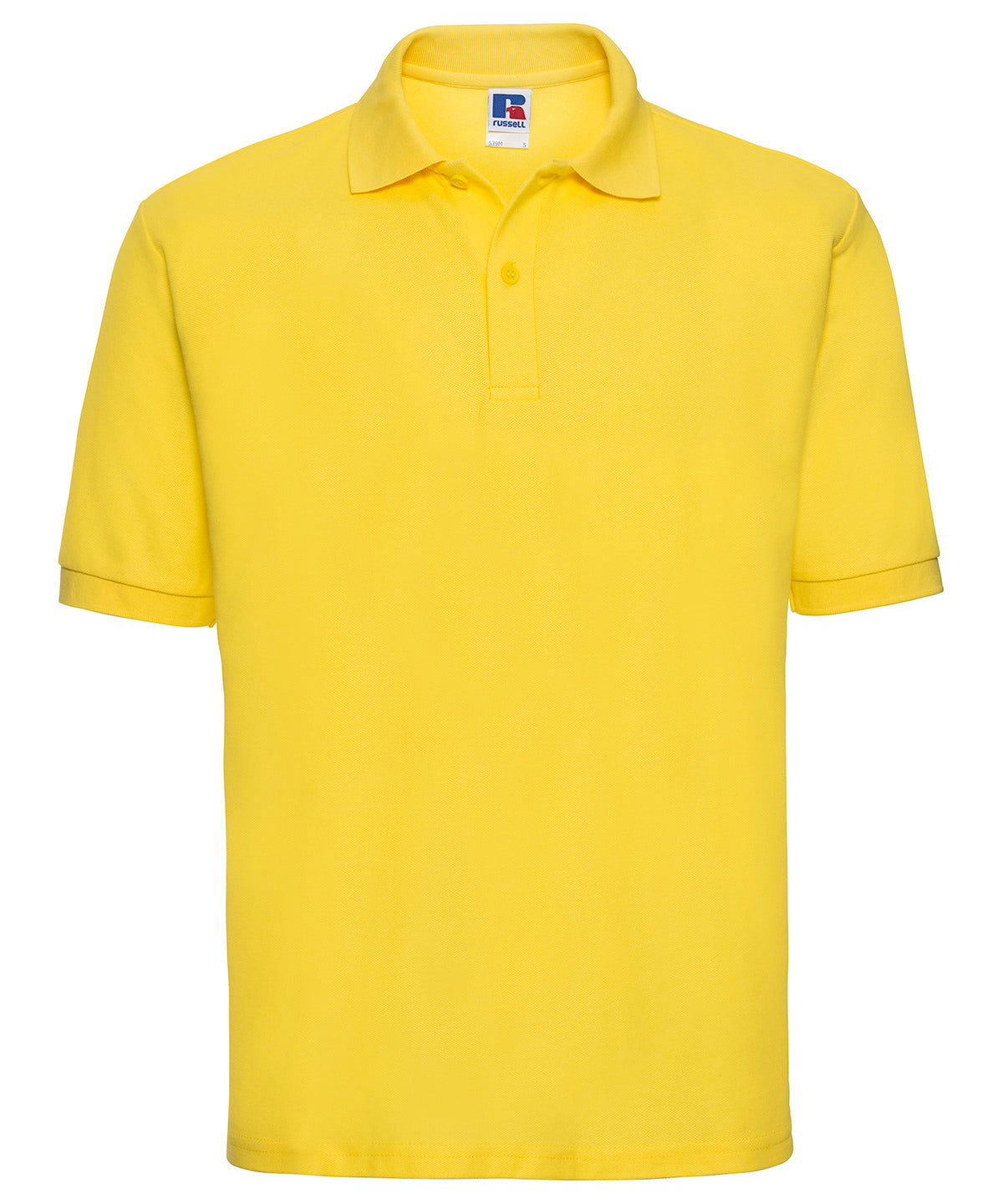 Polo clsico de polialgodn | Amarillo