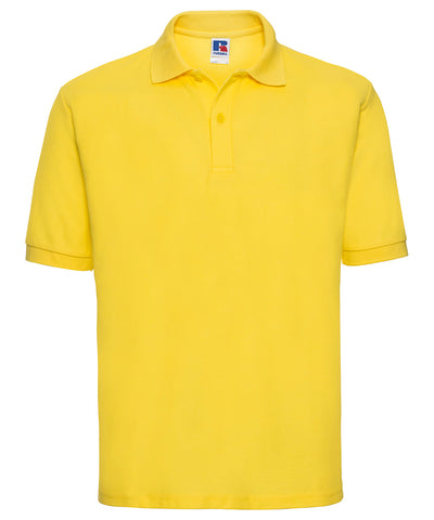 Polo clsico de polialgodn | Amarillo