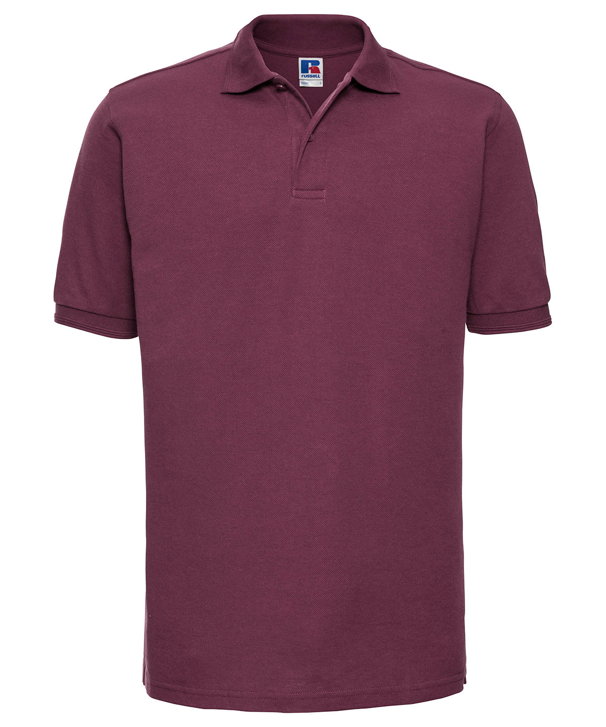 Polo resistente lavable a 60C | Burdeos