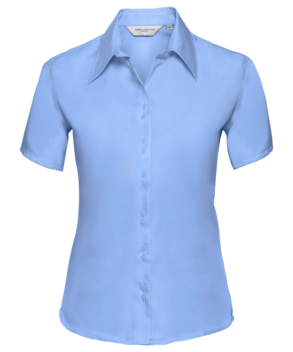 Camisa de manga corta para mujer definitiva sin plancha | Cielo Brillante