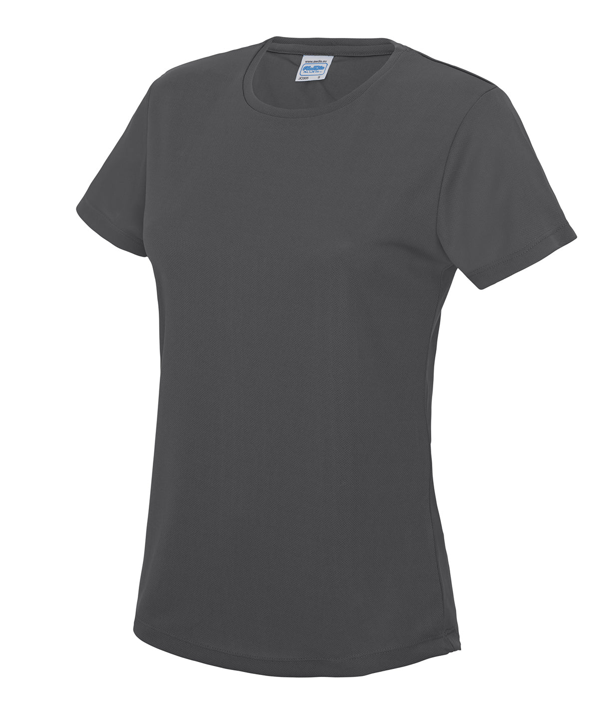 Camiseta fresca para mujer | Gris Carbn