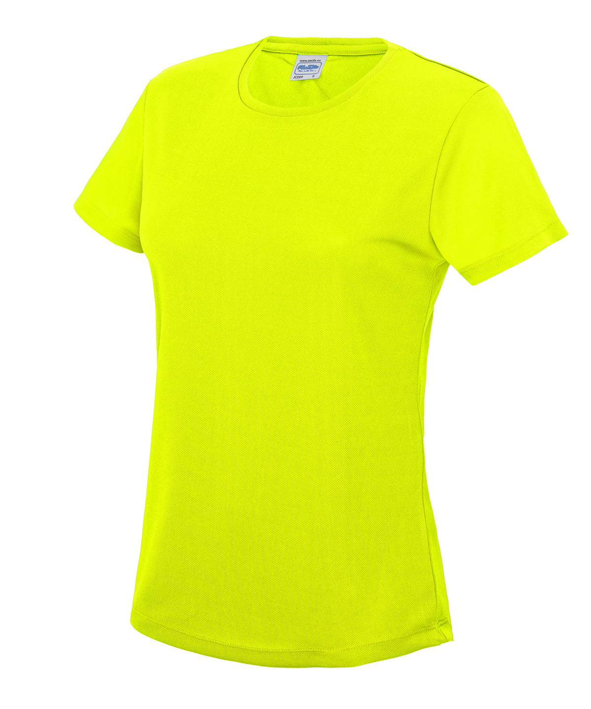 Camiseta fresca para mujer | Amarillo Elctrico
