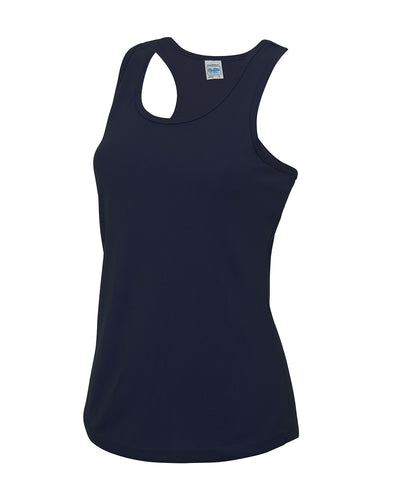 Chaleco fresco para mujer | Azul Marino Francs Claro