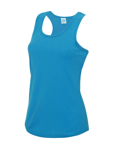 Chaleco fresco para mujer | Azul Zafiro Claro