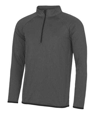 Sudadera con cremallera Cool | Gris Carbn/Negro Jet