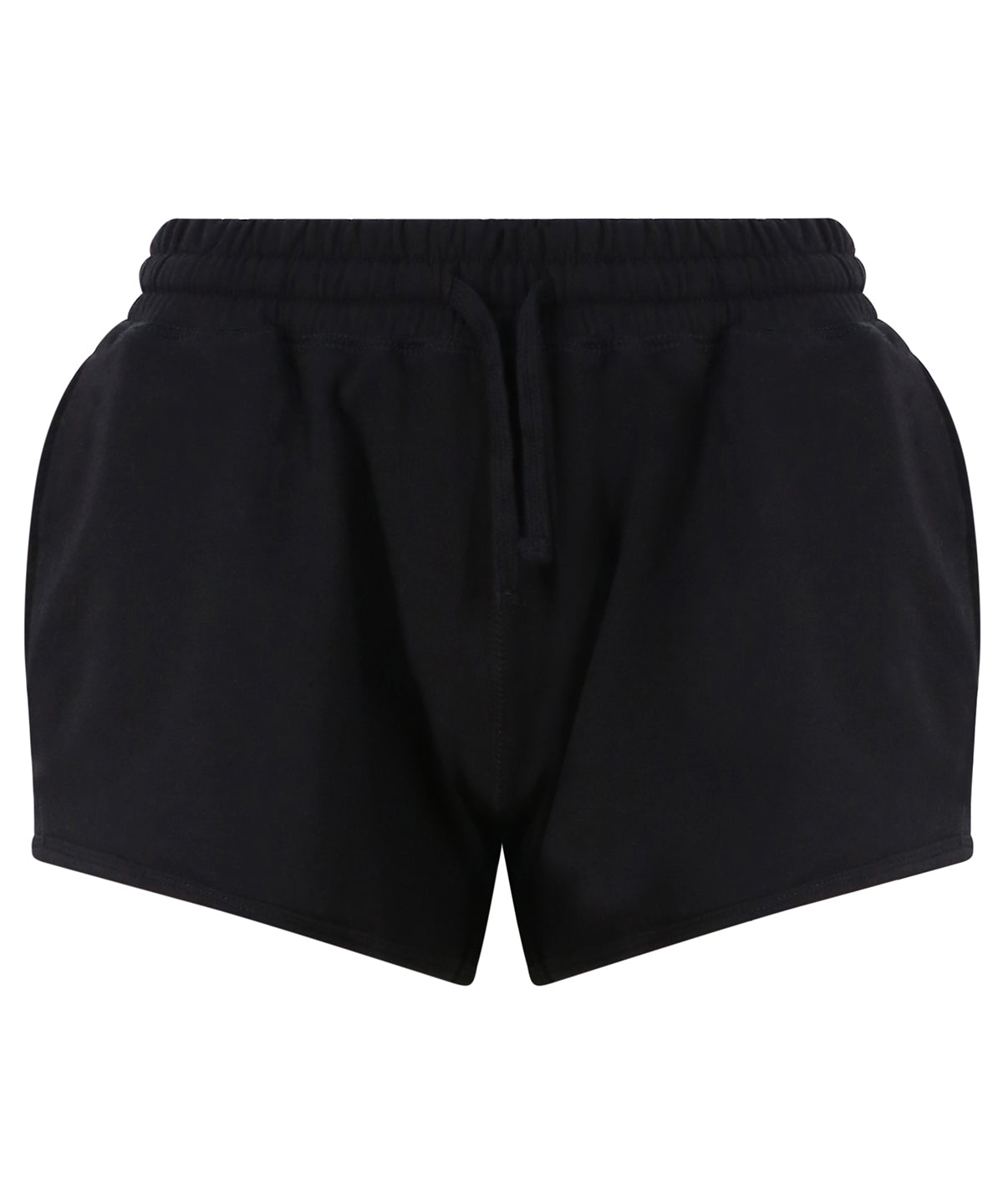 Pantalones cortos de deporte frescos para mujer | Negro Profundo