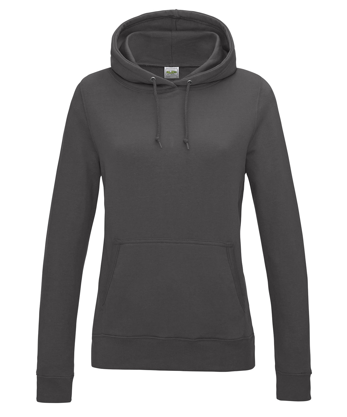 Sudadera con capucha universitaria para mujer | Gris Carbn Oscuro