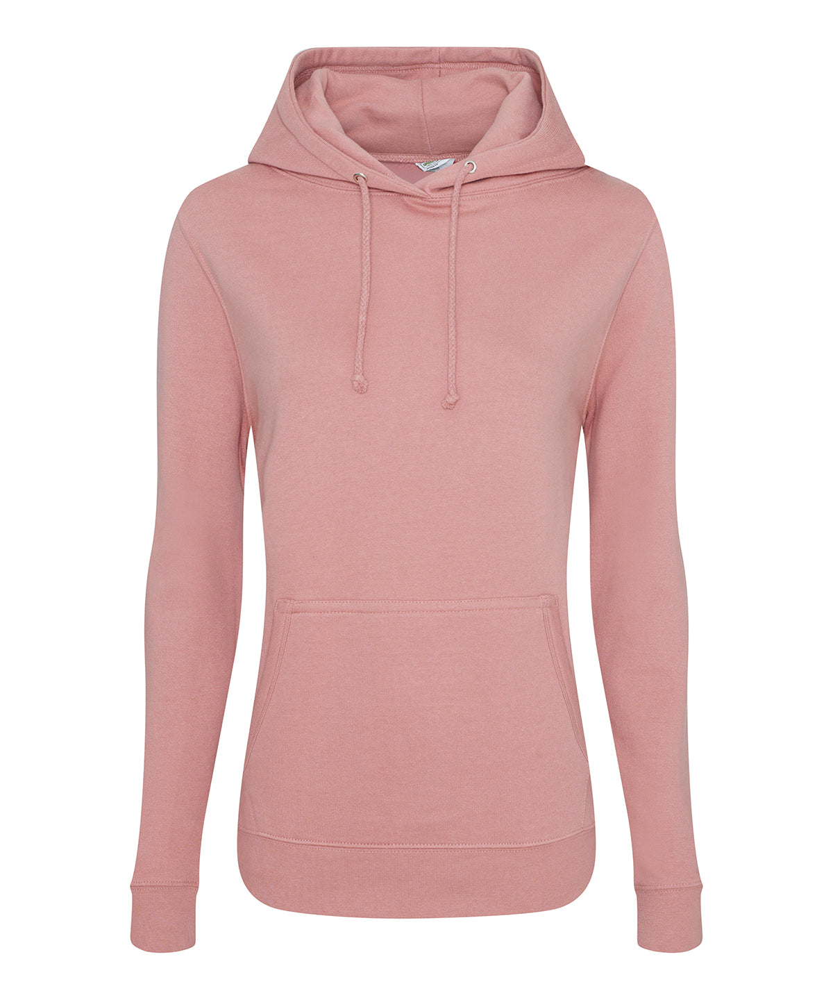 Sudadera con capucha universitaria para mujer | Rosa Empolvado