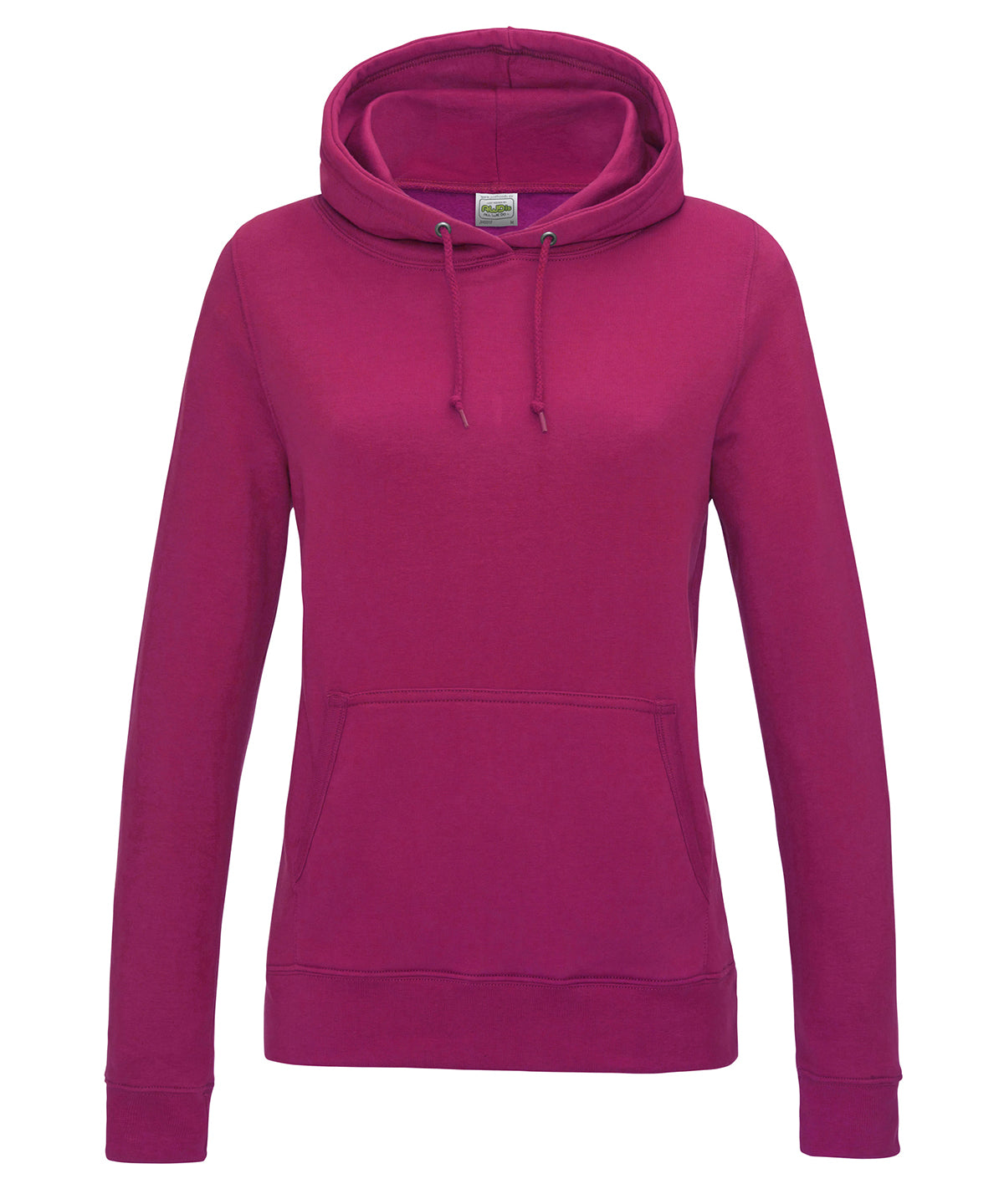Sudadera con capucha universitaria para mujer | Rosa Intenso