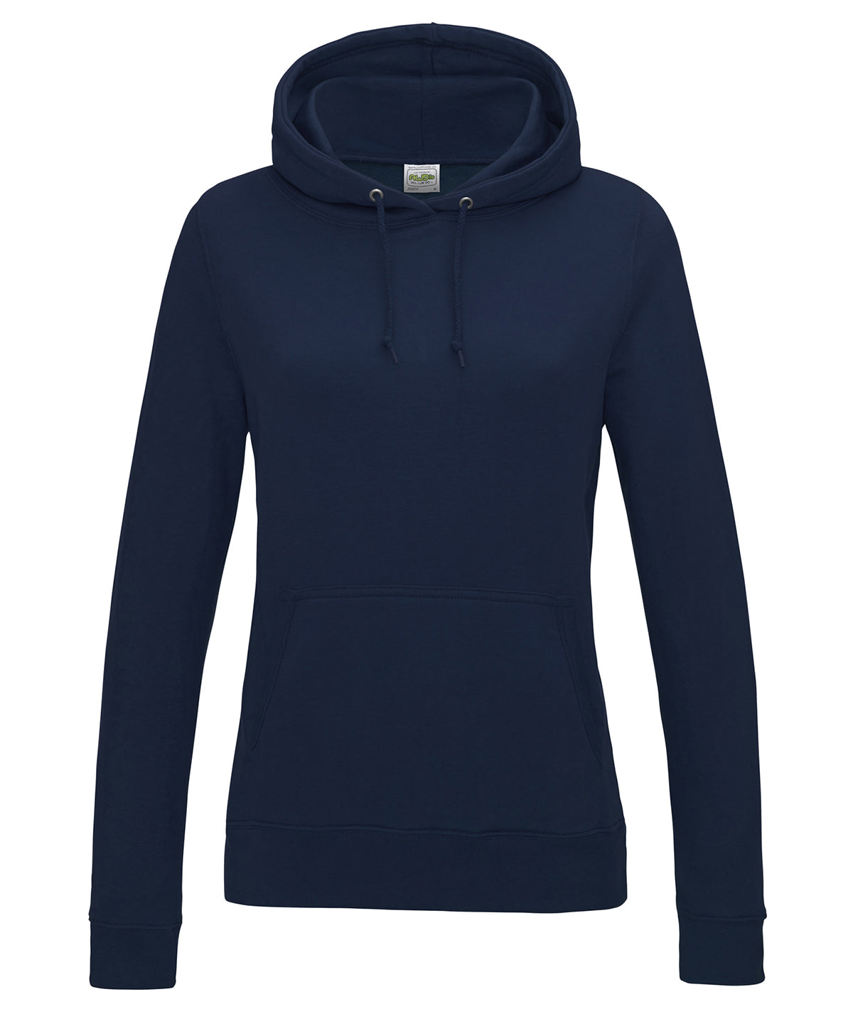 Sudadera con capucha universitaria para mujer | Azul Marino Francs Profundo