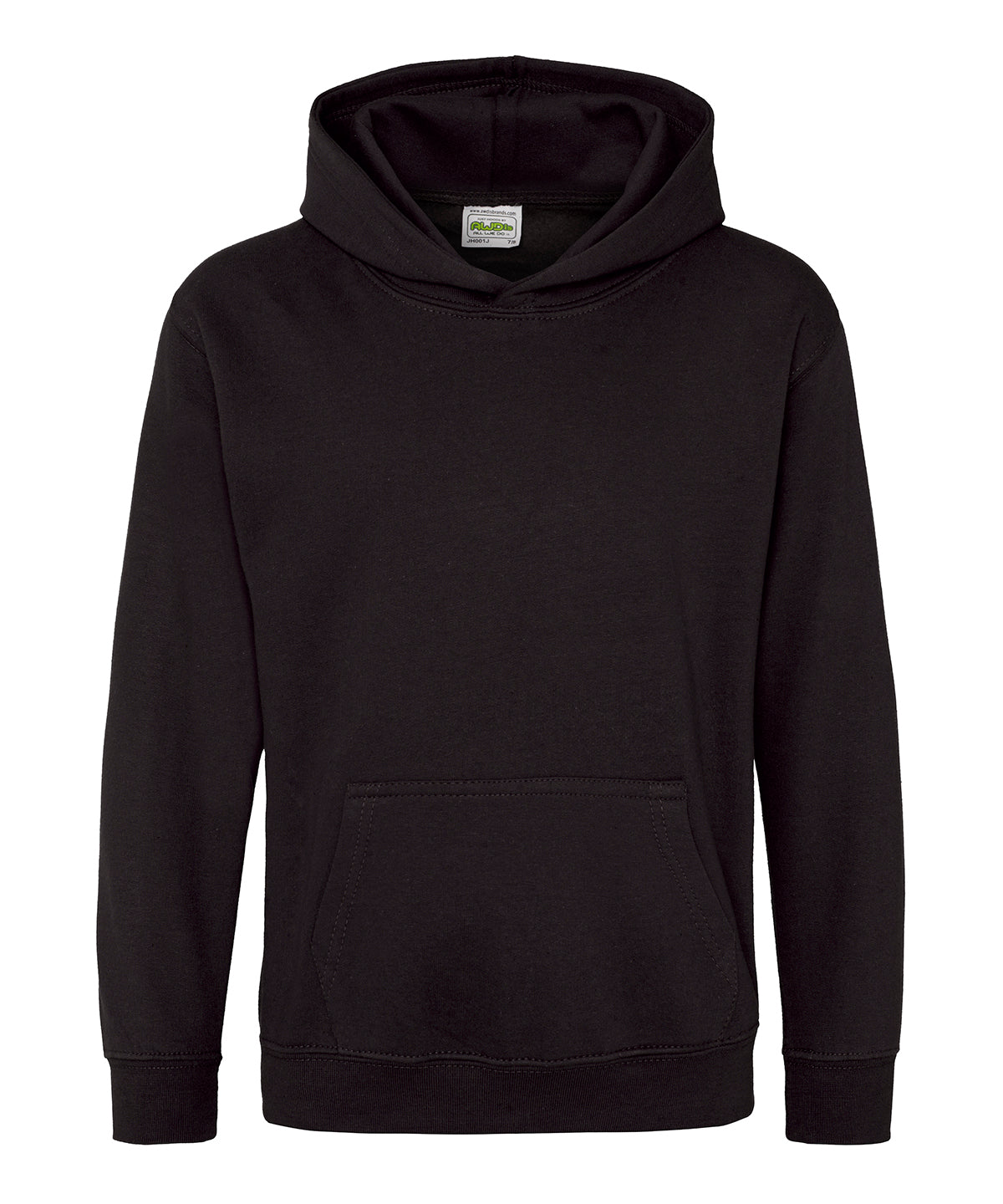 Sudadera para nios | Negro Profundo - Negro Intenso Oscuro