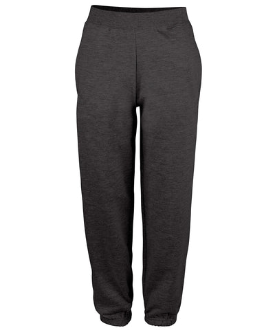 Pantalones de chndal con puos para la universidad | Gris Carbn Oscuro