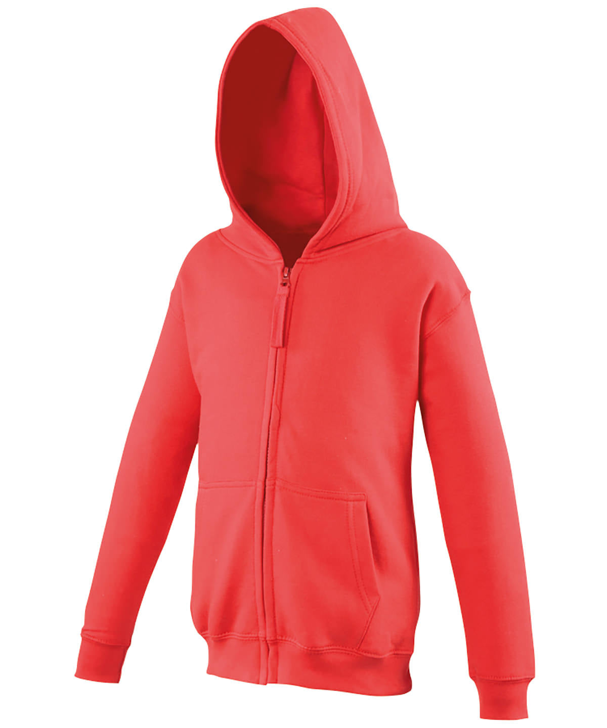 Sudadera con capucha para nios | Rojo Ardiente
