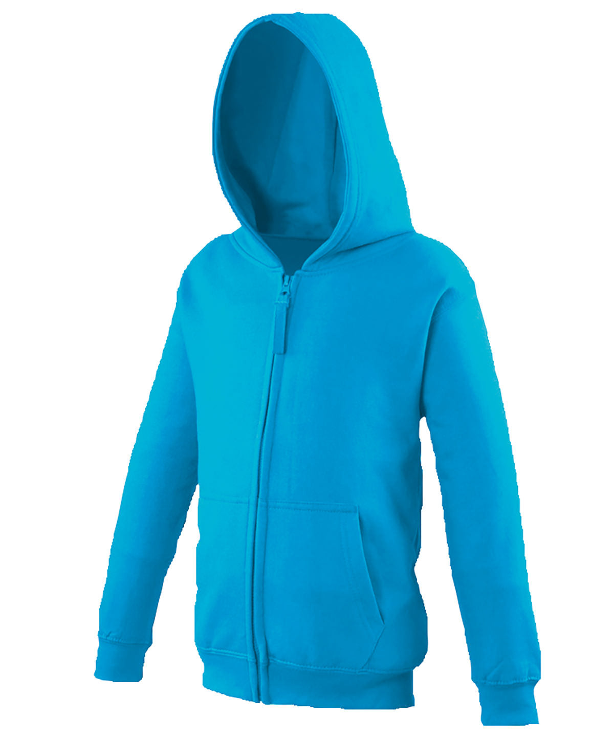 Sudadera con capucha para nios | Azul Hawaiano