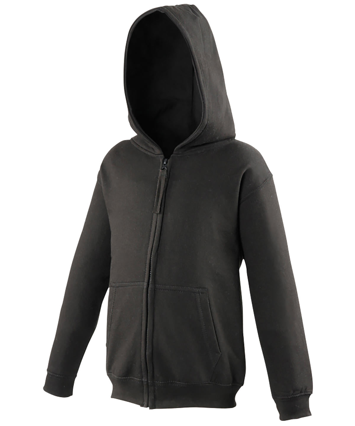 Sudadera con capucha para nios | Negro Profundo - Negro Intenso Oscuro