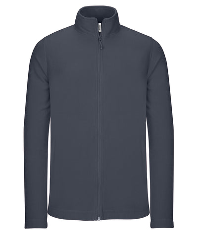 Chaqueta de microfelpa con cremallera completa | Convoy Grey