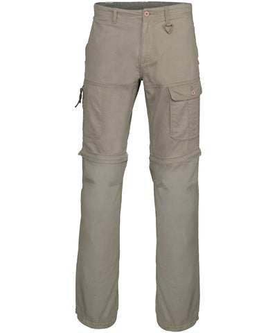 Pantalones con mltiples bolsillos 2 en 1 | Beige Oscuro