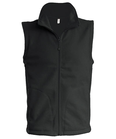 Chaleco de microfelpa para hombre Luca | Gris Oscuro