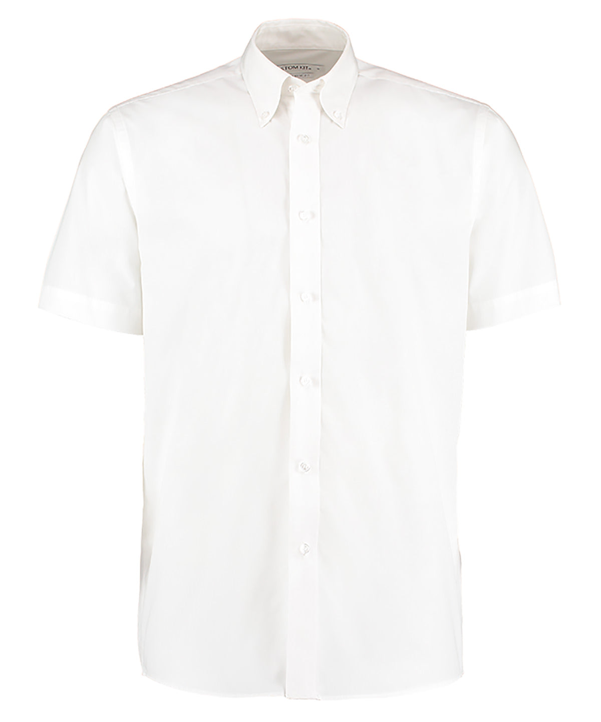 Camisa de trabajo de manga corta (corte clsico) | Marfil