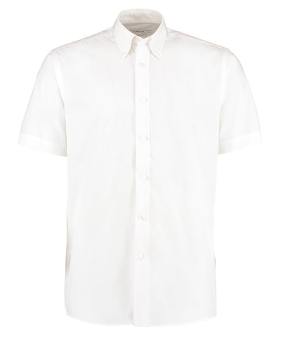 Camisa de trabajo de manga corta (corte clsico) | Marfil