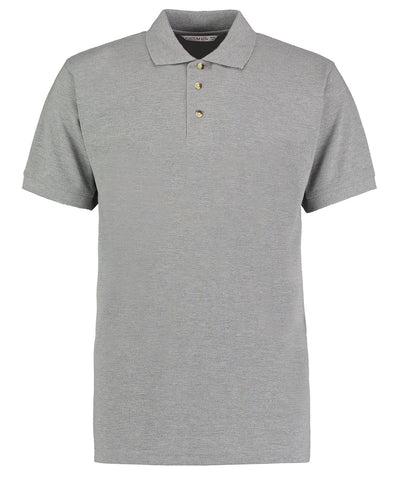 Polo de trabajo con Superwash® 60C (corte clsico) | Gris Jaspeado