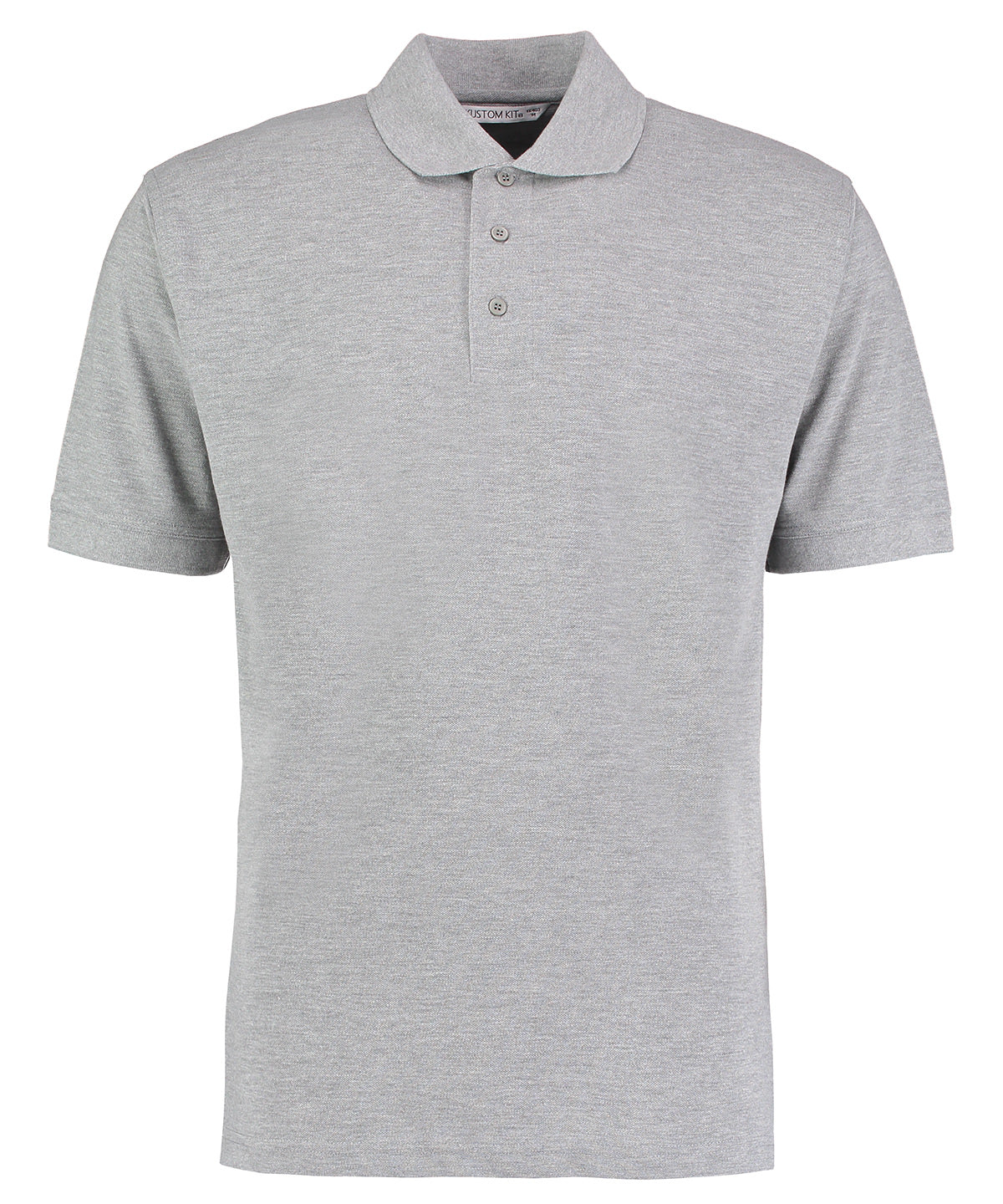 Polo clsico con Superwash® 60C (corte clsico) | Gris Jaspeado