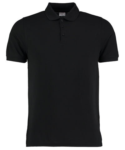 Polo pesado Klassic superwash® 60C (corte slim) | Negro - Carbn