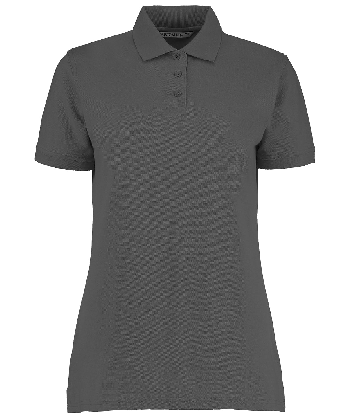 Klassic polo womens with Superwash® 60C (classic fit) | Charcoal