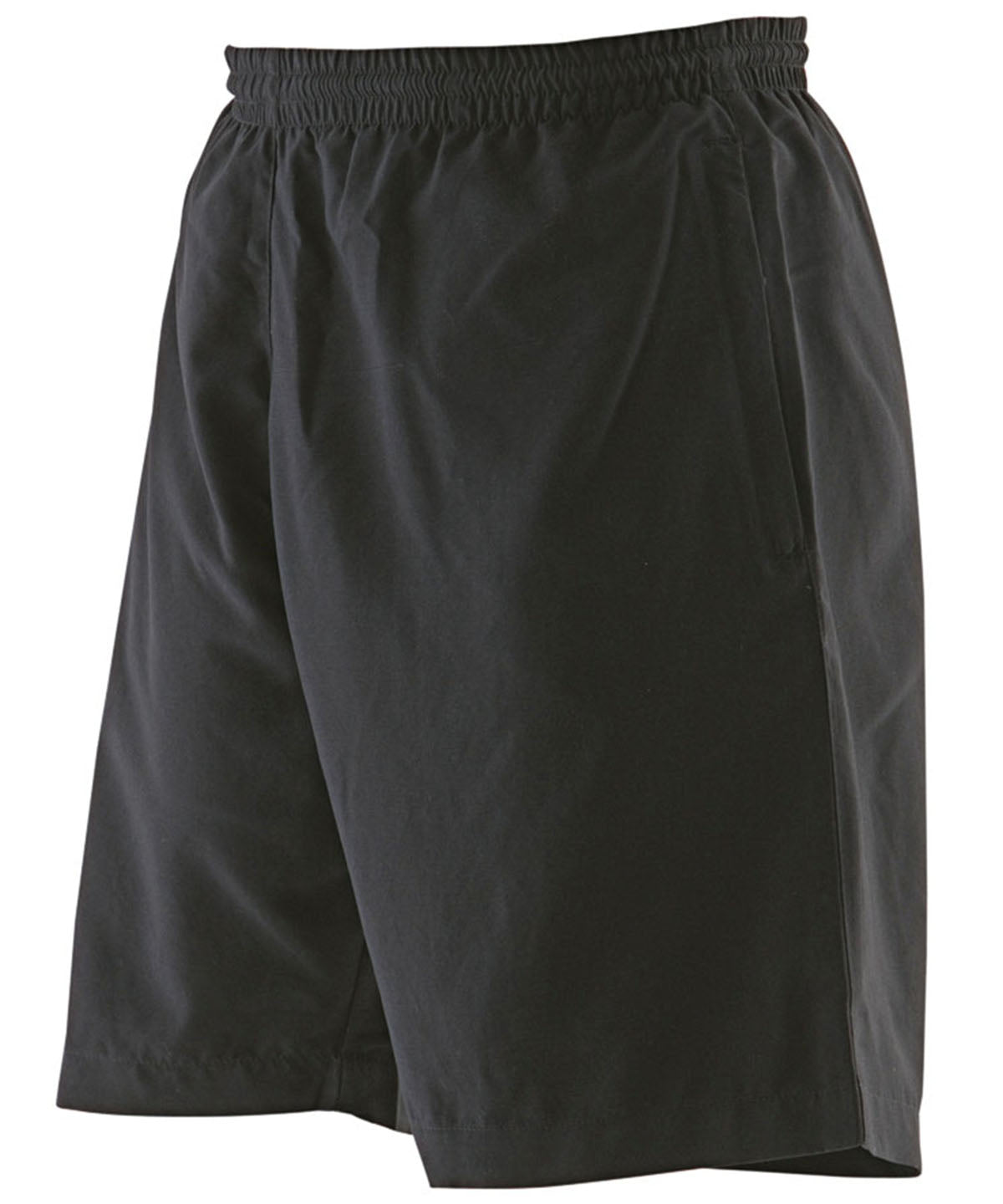 Pantalones cortos de microfibra para mujer | Negro