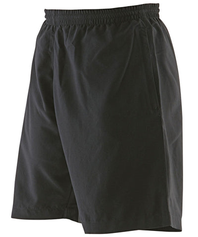 Pantalones cortos de microfibra para mujer | Negro