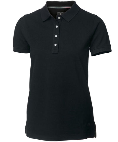 Polo clsico de lujo para mujer Yale | Negra Profunda