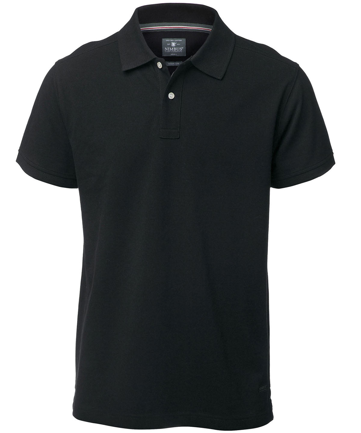 Yale el polo clsico de lujo | Negro