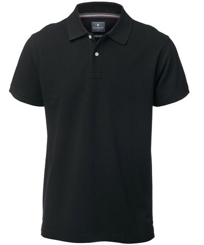 Yale el polo clsico de lujo | Negro