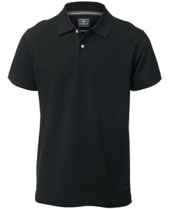 Yale el polo clsico de lujo | Negro
