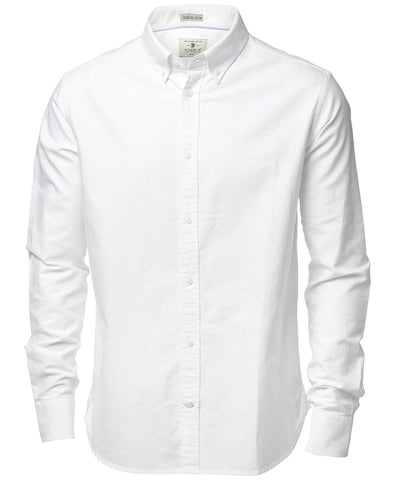 Camisa Oxford clsica de corte moderno Rochester | Blanco