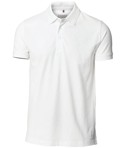 Polo deluxe elstico clsico de Harvard | Blanco