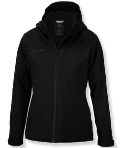 Chaqueta de rendimiento clida para mujer Fairview | Negro