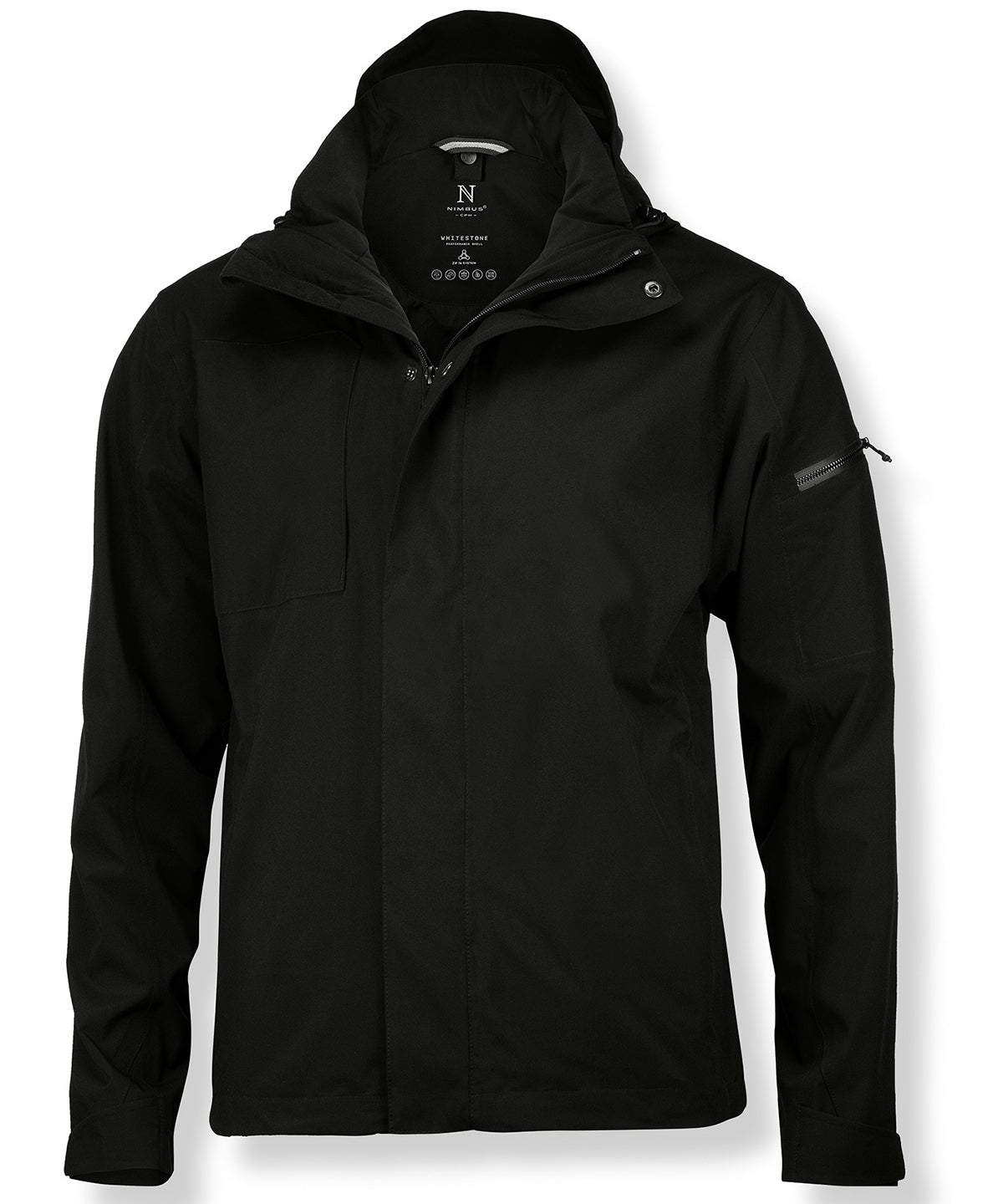 Chaqueta con caparazn de rendimiento Whitestone | Negro