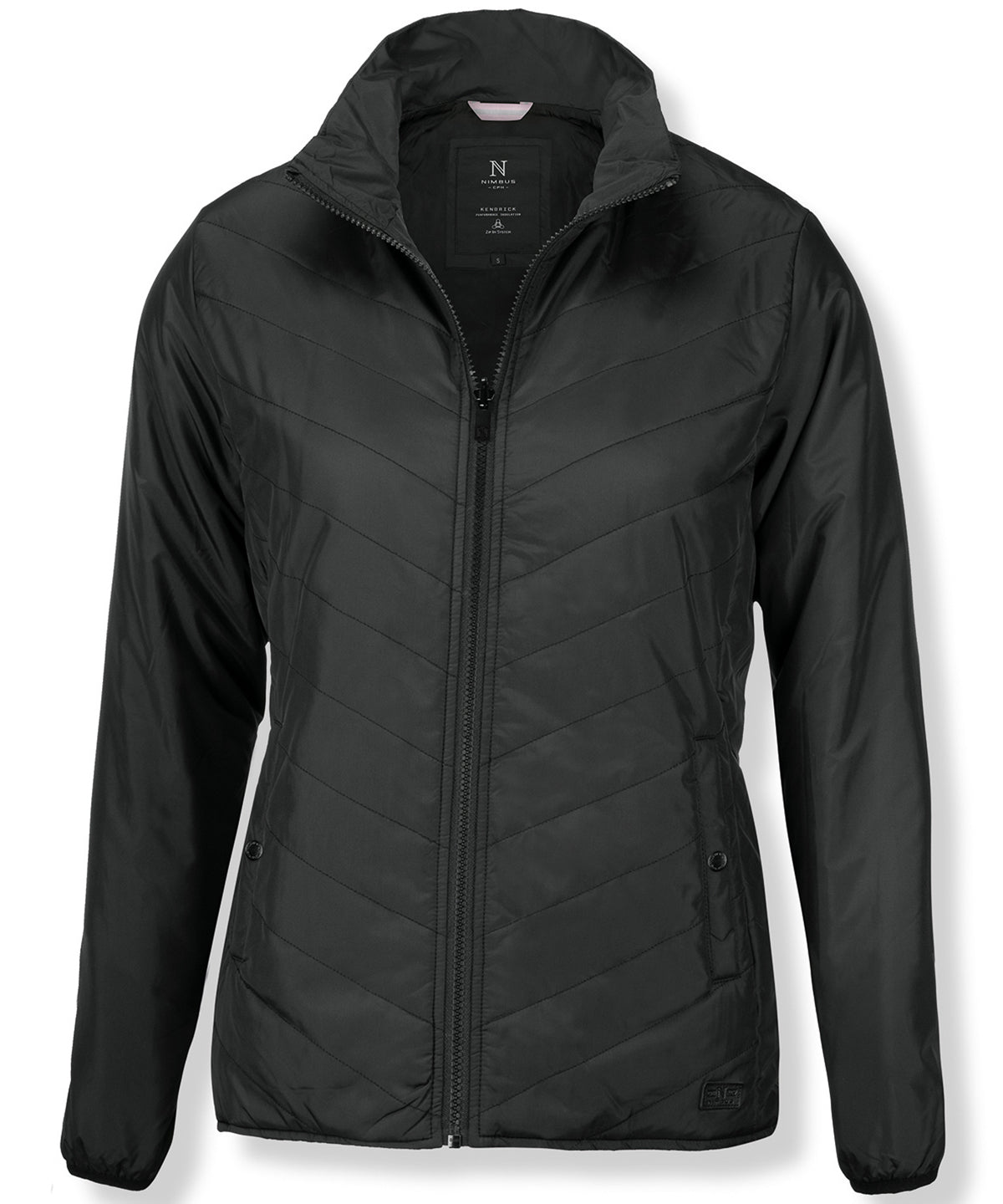Chaqueta acolchada de moda para mujer Kendrick | Gris Oscuro