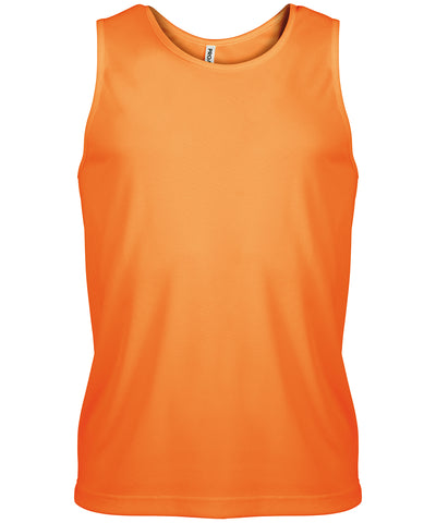 Chaleco deportivo para hombre | Naranja