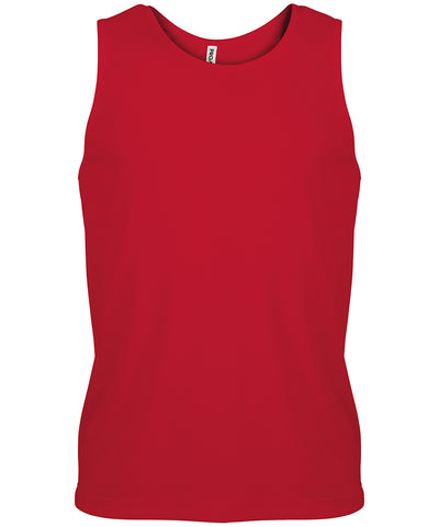 Chaleco deportivo para hombre | Rojo