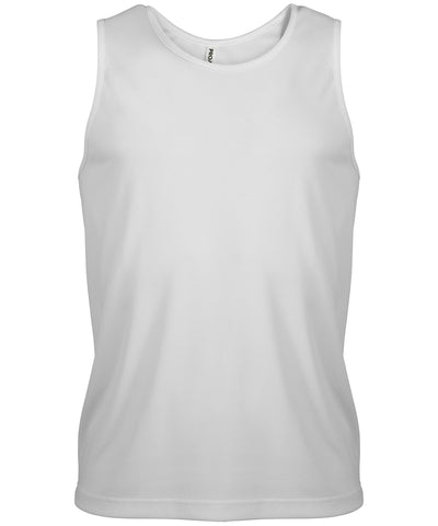 Chaleco deportivo para hombre | Blanco