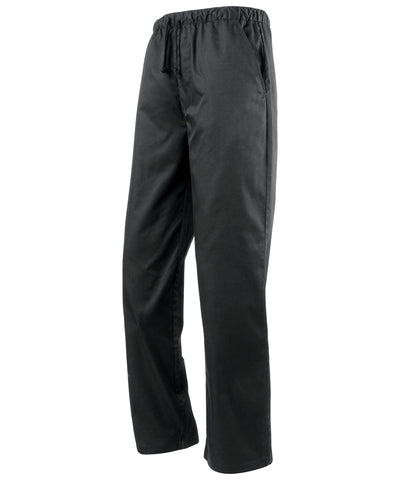 Pantalones de chef Essential | Negro