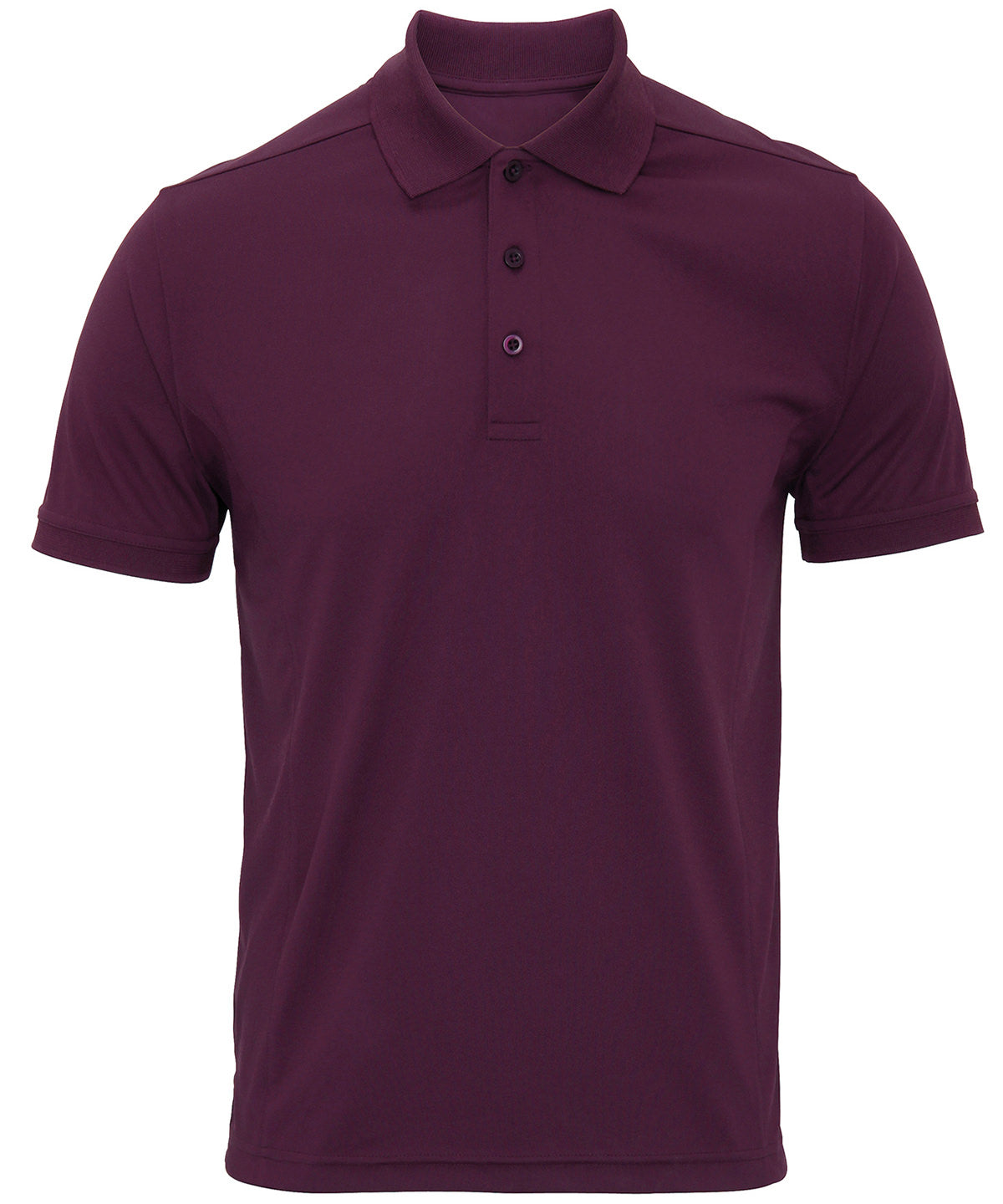Polo piqu Coolchecker® | Berenjena